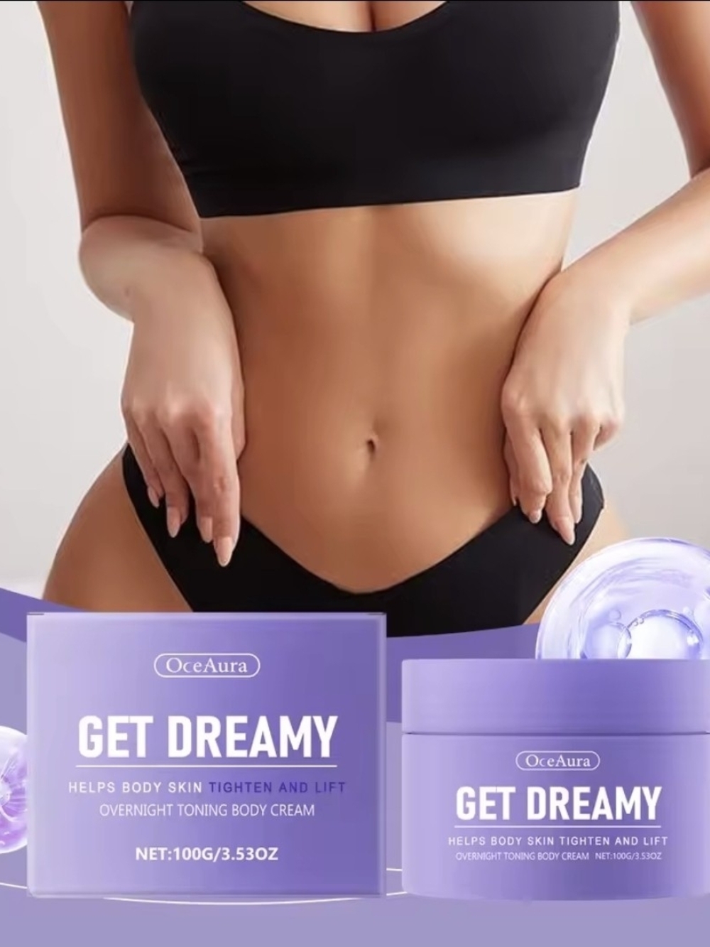 Get Dreamy Overnight Toning Body Cream 100g - Sealed - NIB
